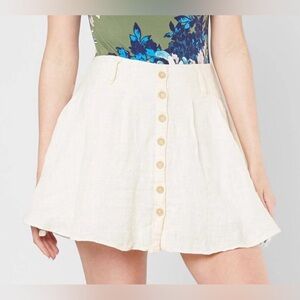 Free People Daze Away Mini Skort, Size 4